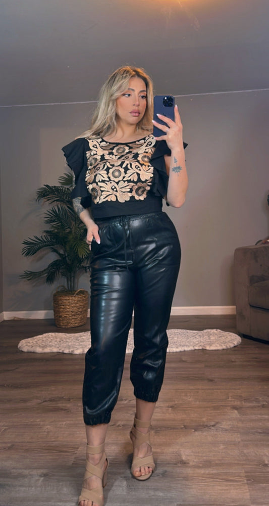 Blusa Pajarito Dorado