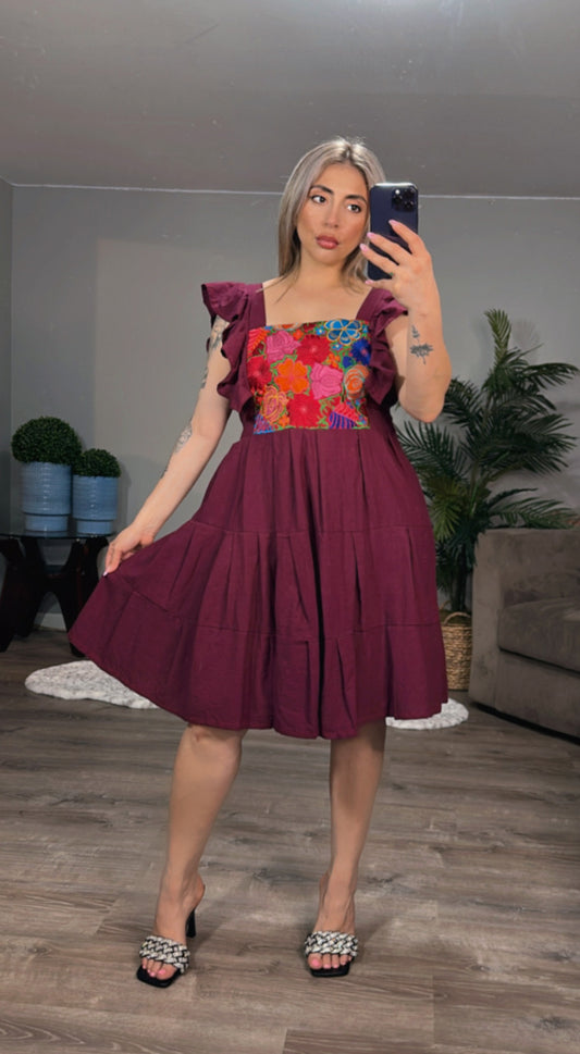 Vestido Lucy Burgundy