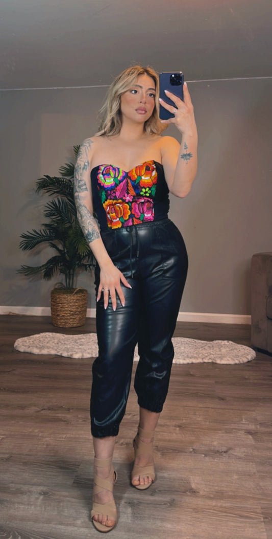 Corset Rosa Amarga Black