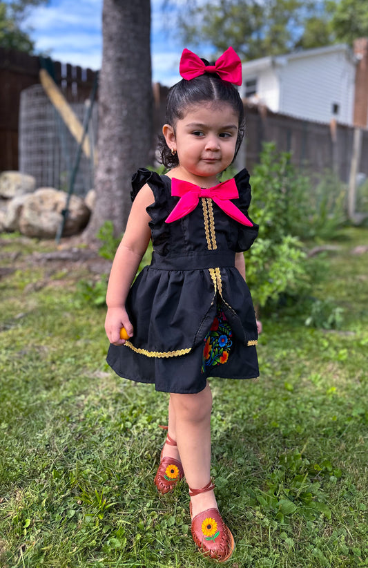 Vestido Charrita Negro