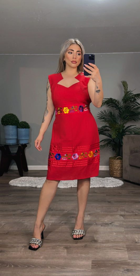 Vestido Lili rojo