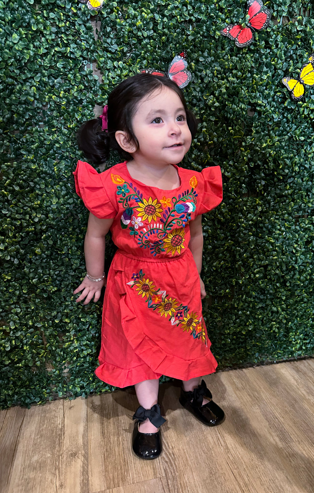 Vestidito Girasol Naranja