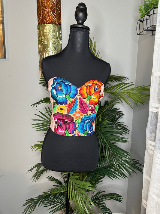 Corset Rosa Amarga Beige