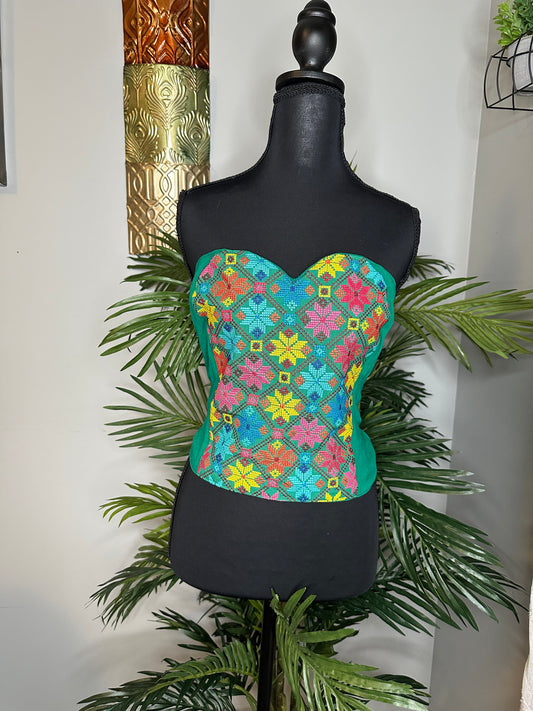 Corset Esmeralda Green