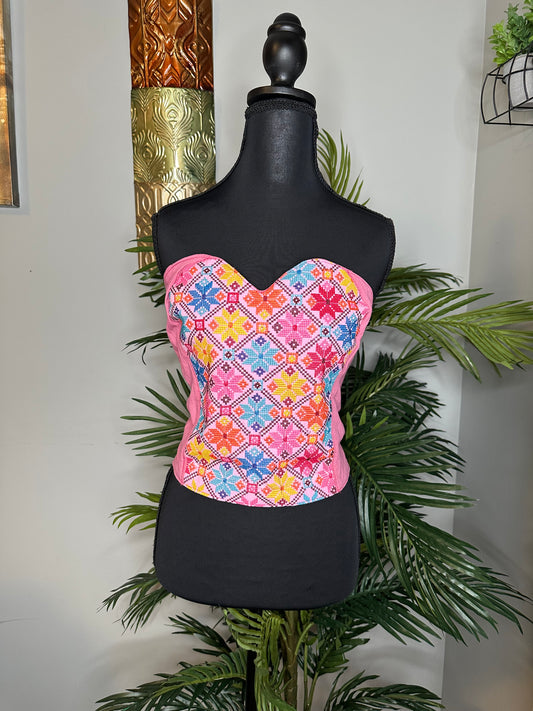 Corset Esmeralda light pink