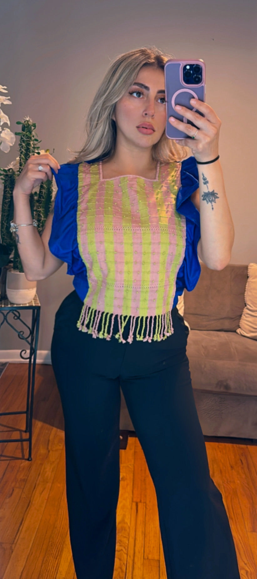 Katalina Top (Royal blue)