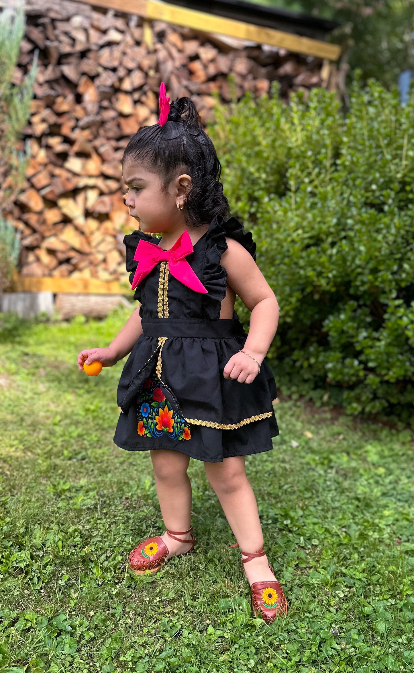 Vestido Charrita Negro
