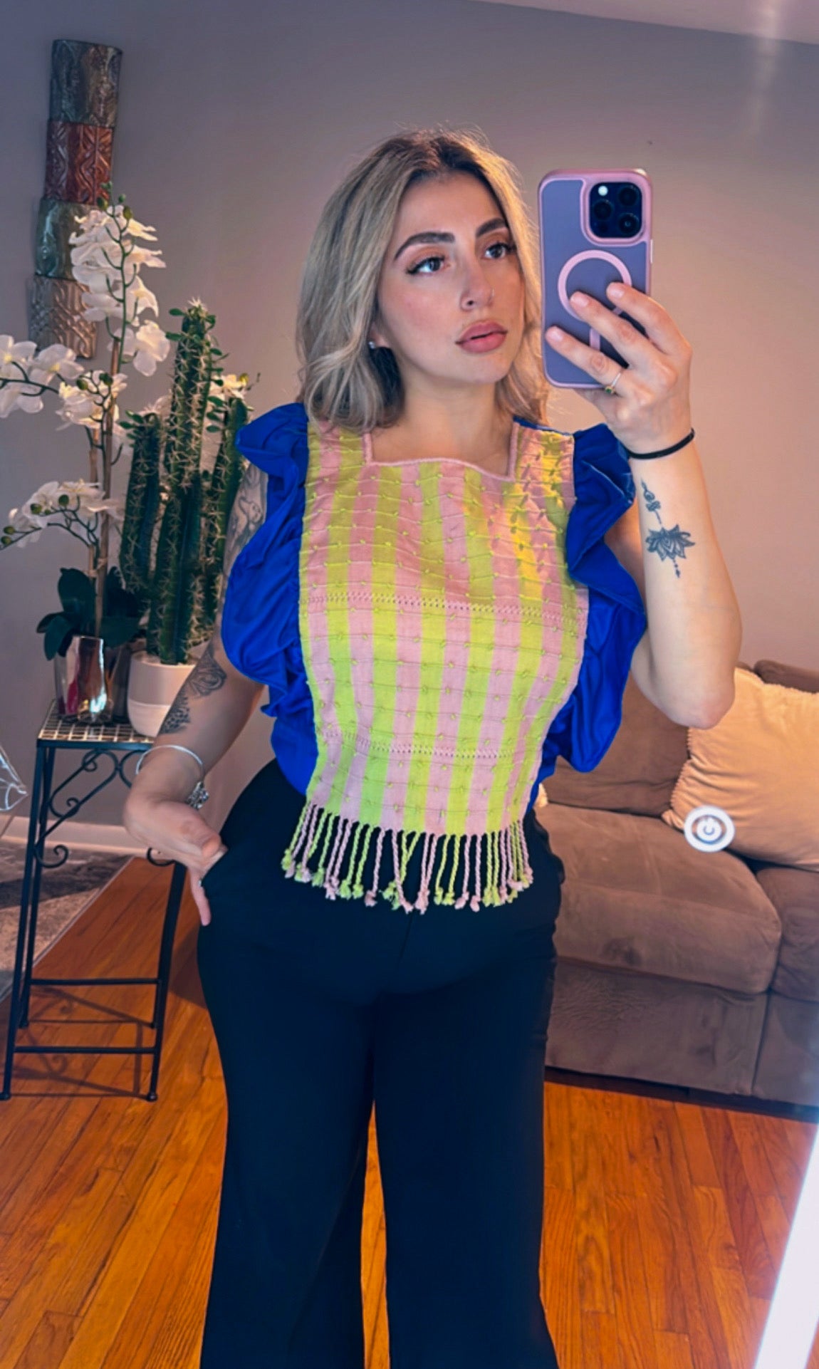 Katalina Top (Royal blue)