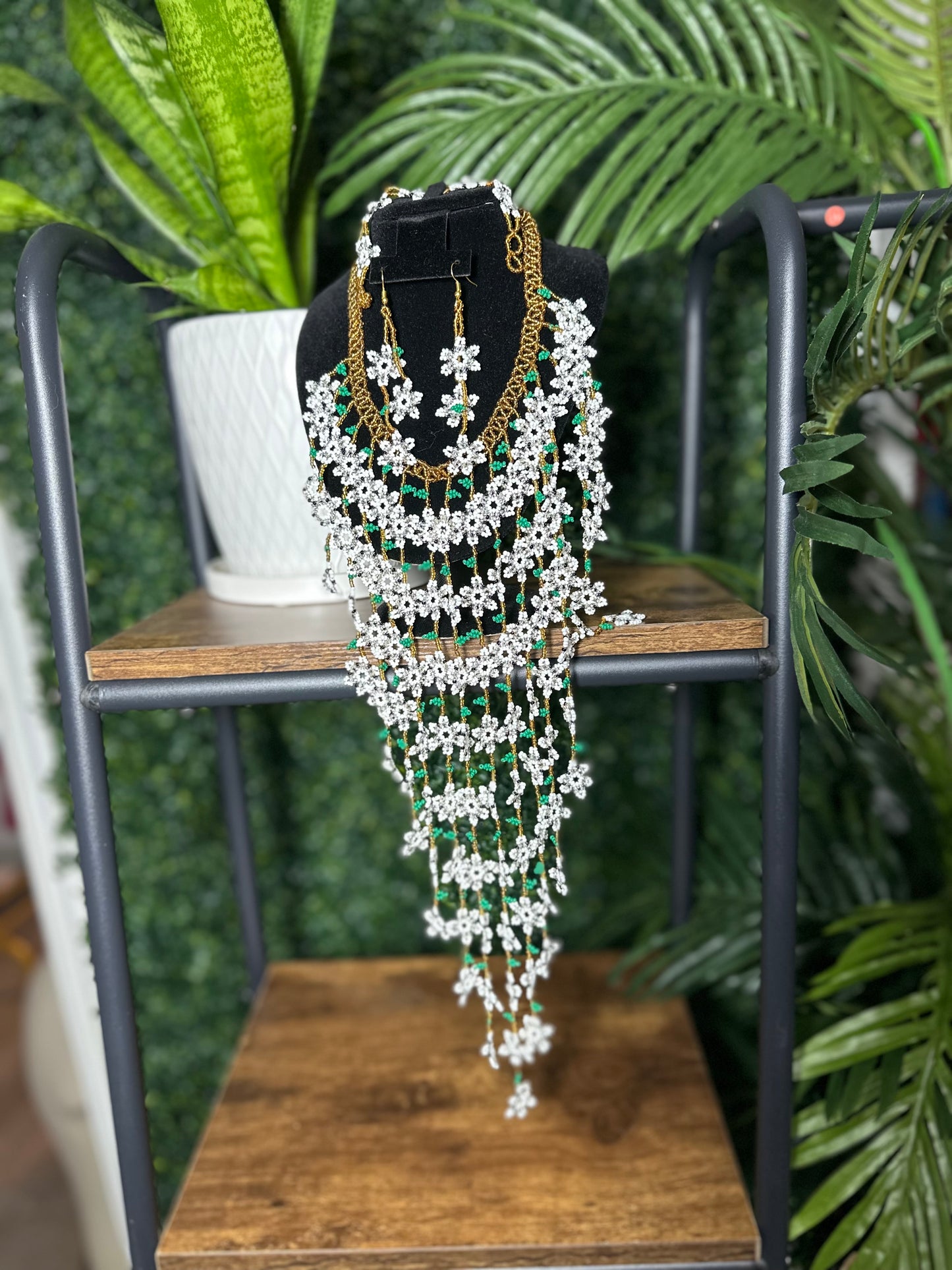 Xica Huichol Necklaces (white)