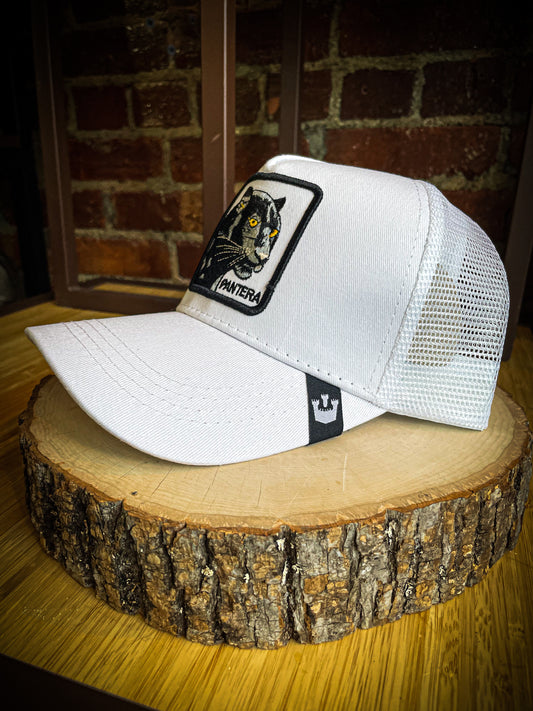 Panther Hat (white)