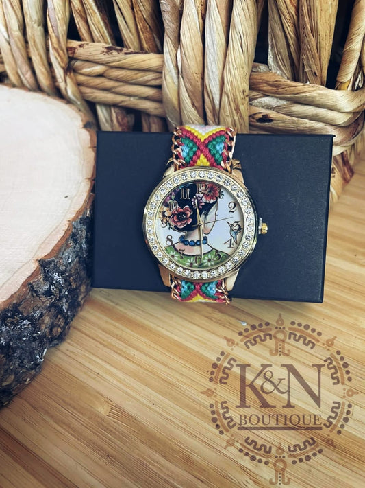 Reloj Frida  Rosa Amor